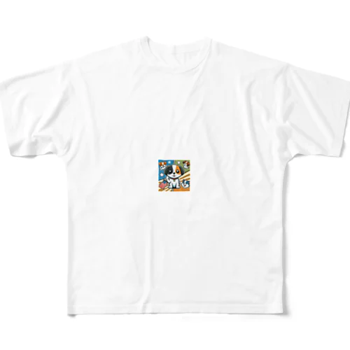 かわいいイヌのグッズ All-Over Print T-Shirt