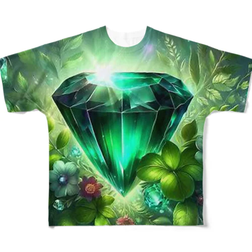 「宝石グッズ」 フルグラフィックTシャツ