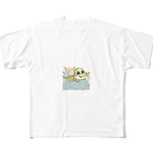 ワニ赤ちゃん All-Over Print T-Shirt