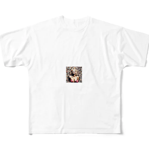 ピクセルグラフィック All-Over Print T-Shirt