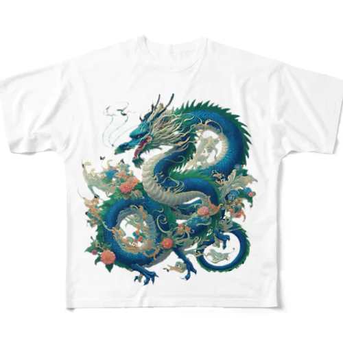 碧龍 フルグラフィックTシャツ