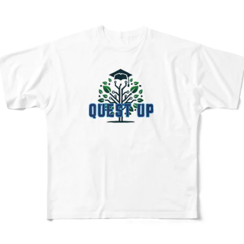 QUEST UP All-Over Print T-Shirt