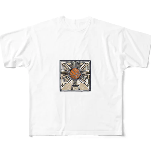 バスケ🏀 All-Over Print T-Shirt