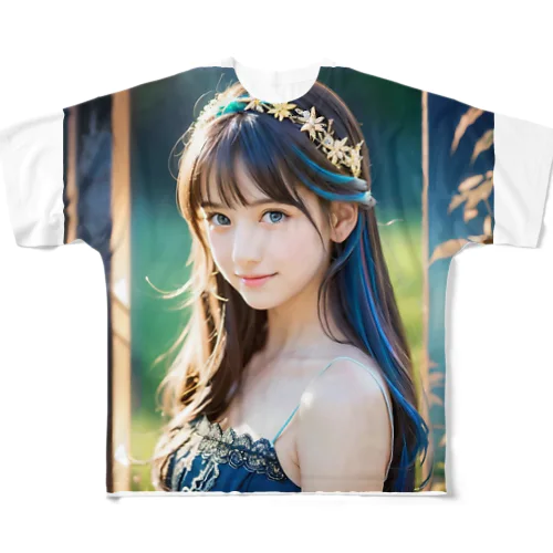 美しい少女✨ All-Over Print T-Shirt