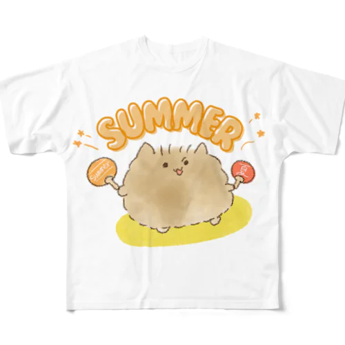 SUMMER！！ All-Over Print T-Shirt