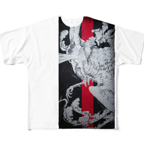 朱雀 All-Over Print T-Shirt