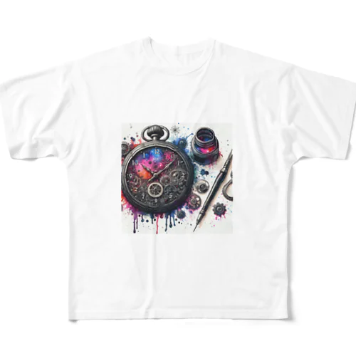 懐中時計２ All-Over Print T-Shirt