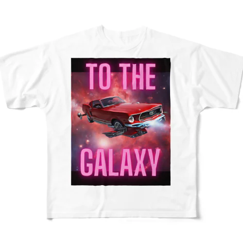 クラシック・スペースカー All-Over Print T-Shirt