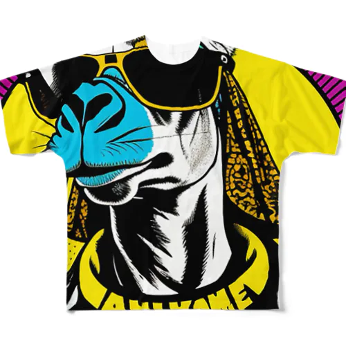 camelface フルグラフィックTシャツ