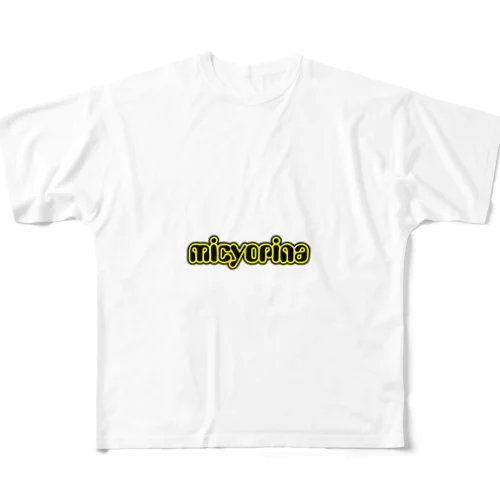 micyorina オリジナル logo All-Over Print T-Shirt