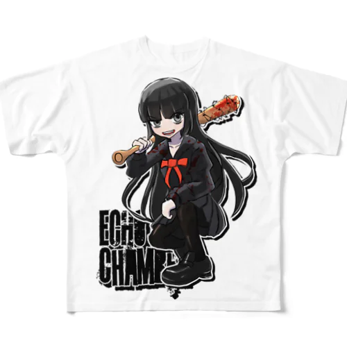 echo chamber フルグラフィックTシャツ