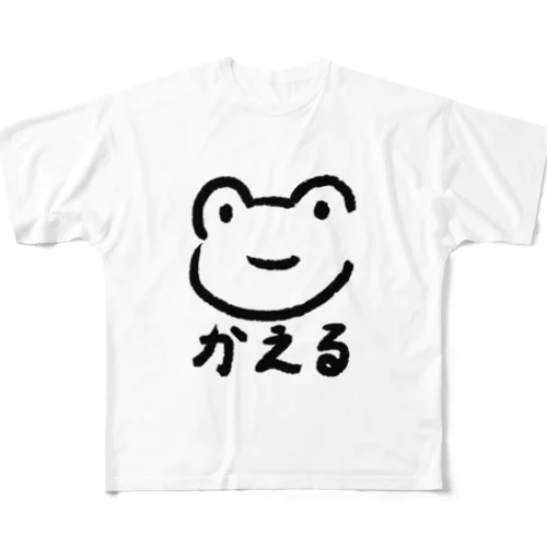 かえるちゃん フルグラフィックTシャツ