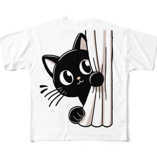 くろねこ 01 All-Over Print T-Shirt