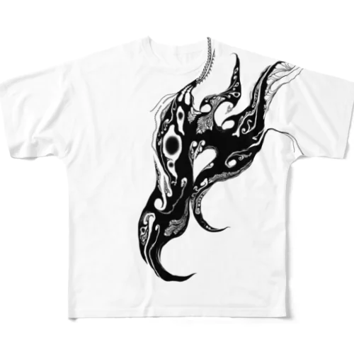 現実を裂く矢印 All-Over Print T-Shirt