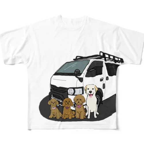 covaco.cocoaさんちの愛車 フルグラフィックTシャツ