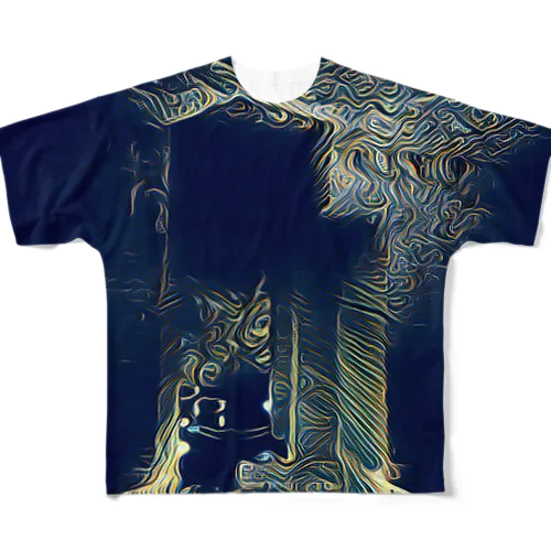 psychedelicな地下神殿 All-Over Print T-Shirt