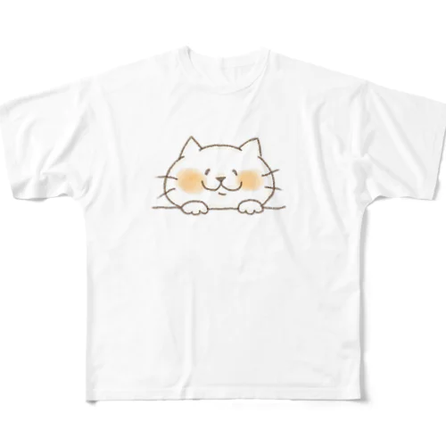 ひょっこりニコ All-Over Print T-Shirt