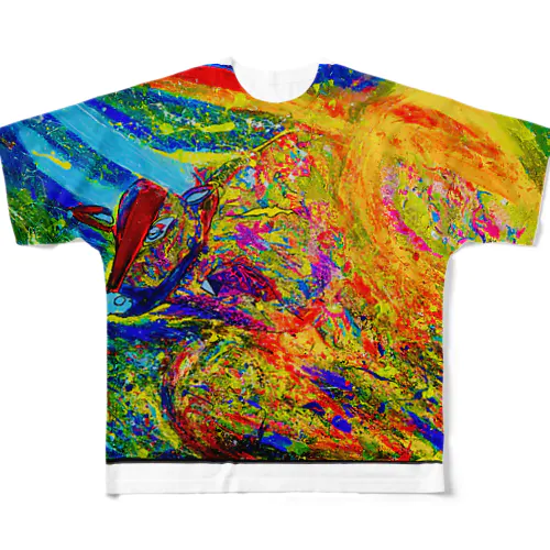 尽きせぬ炎 All-Over Print T-Shirt