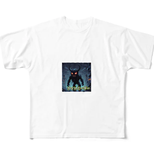 モンスターシリーズ：ナイトマーダー All-Over Print T-Shirt