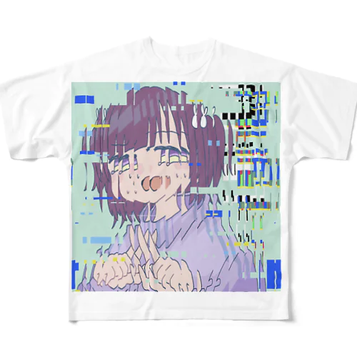 brbr フルグラフィックTシャツ