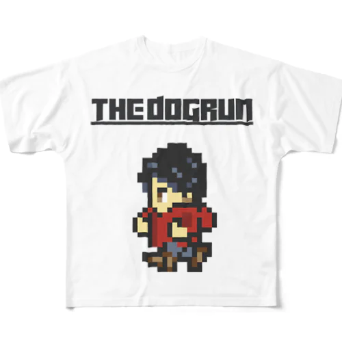 THE DOGRUN PIXEL 01 All-Over Print T-Shirt