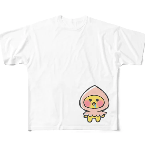 カッパぴよぴよ隊員 フルグラフィックTシャツ