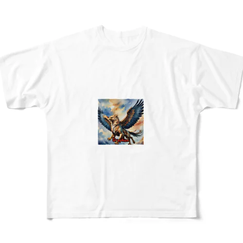 モンスターシリーズ（リアル）：Gryphon フルグラフィックTシャツ