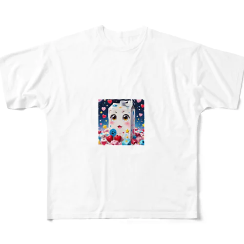 ミルキースター All-Over Print T-Shirt