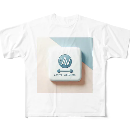 Active Wellness フルグラフィックTシャツ