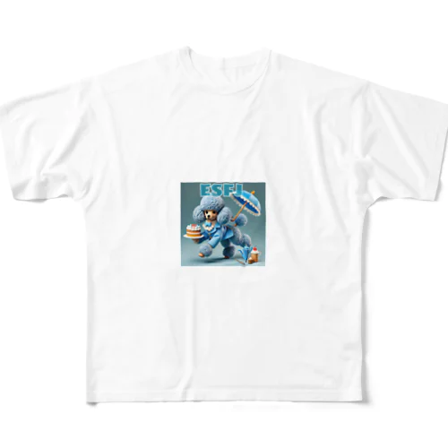 ESFJのトイプードル All-Over Print T-Shirt