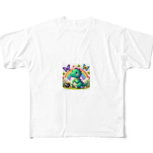 恐竜くん All-Over Print T-Shirt