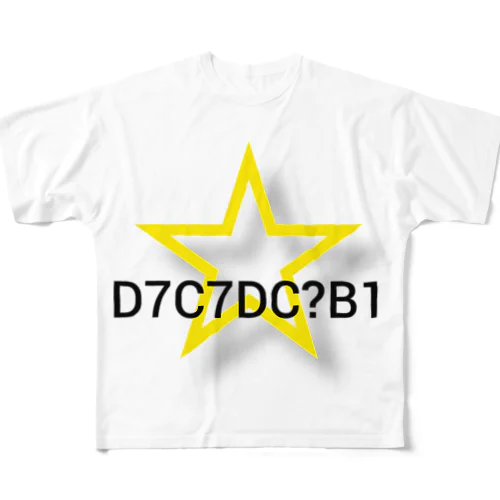 D7C7DC?B1 22 フルグラフィックTシャツ