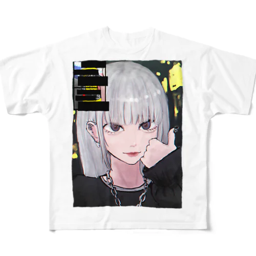 ■■_Real_? フルグラフィックTシャツ