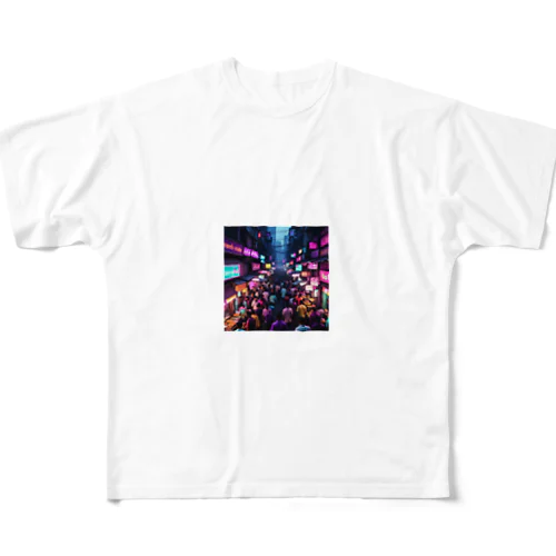 世界の名所　チャルマ All-Over Print T-Shirt