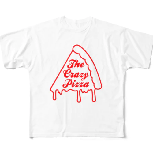 🍕THE CRAZY PIZZA #01 フルグラフィックTシャツ