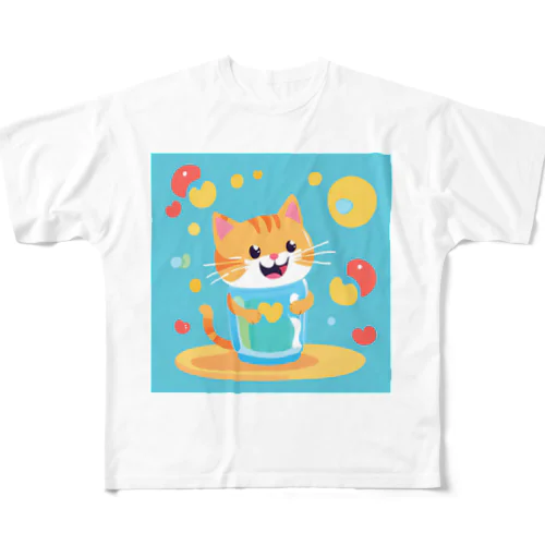 おいしソーダ！ フルグラフィックTシャツ