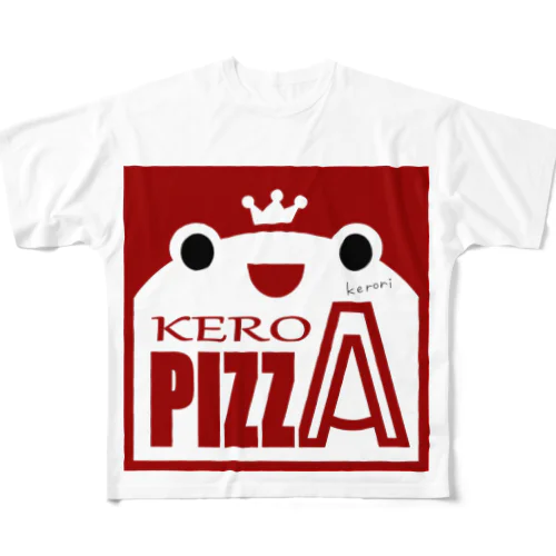 KERO PIZZA（ケロピザ） フルグラフィックTシャツ