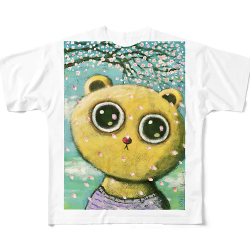 桜のエモい All-Over Print T-Shirt