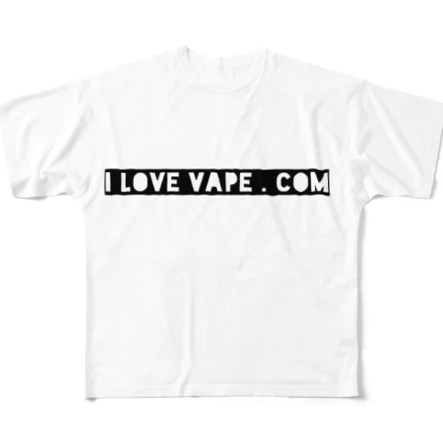 I LOVE VAPE.COM All-Over Print T-Shirt