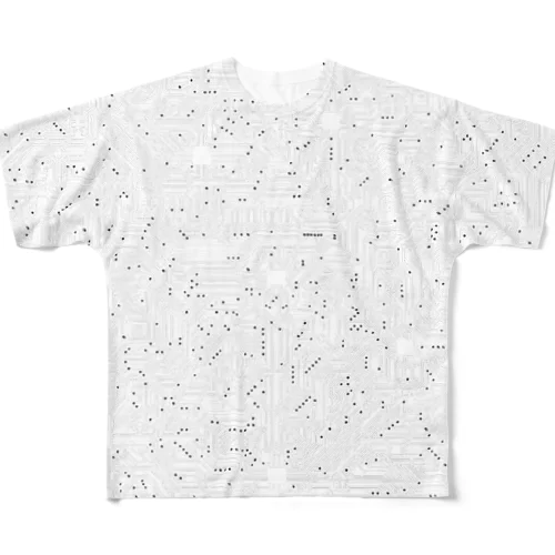 基板　配線 All-Over Print T-Shirt