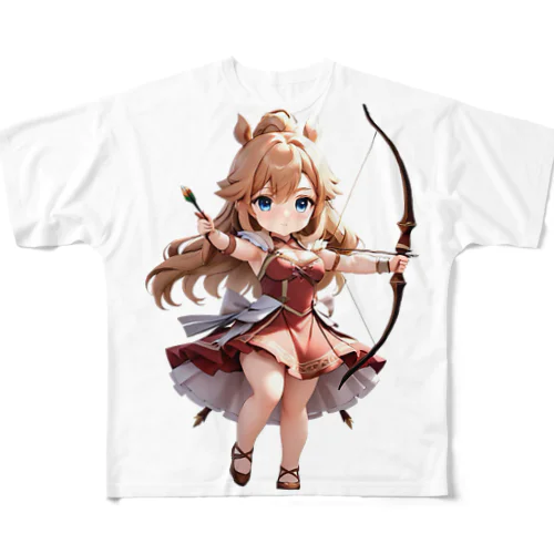 Sagittarius　射手座 フルグラフィックTシャツ