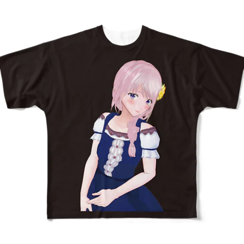 幕張ことは　フルグラフィックTシャツ フルグラフィックTシャツ