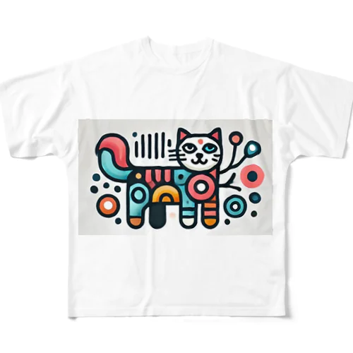 キャットくん All-Over Print T-Shirt