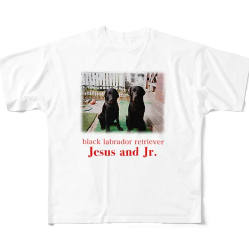 義母さんの大好きな愛犬 All-Over Print T-Shirt