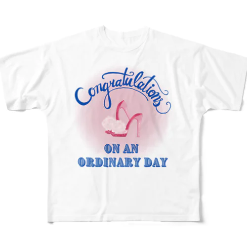 Congratulations！ All-Over Print T-Shirt