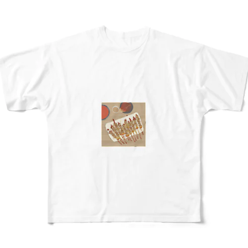 Yakitori フルグラフィックTシャツ