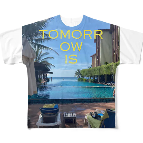 TOMORROW フルグラフィックTシャツ