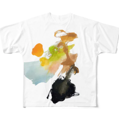 太陽とサカナと、わたしの影 All-Over Print T-Shirt