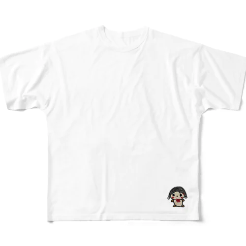 クマルちゃん フルグラフィックTシャツ