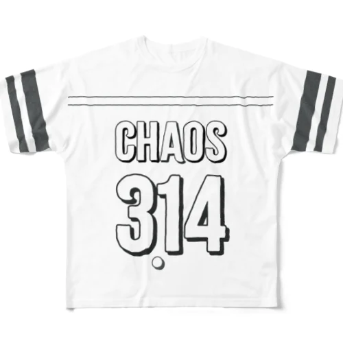 3.14ch LOGO T-shirts All-Over Print T-Shirt